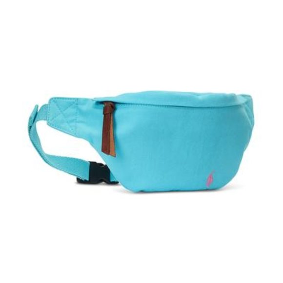 Polo Ralph Lauren Men's Canvas Waist Pack French Turquoise - Picture 1 of 1